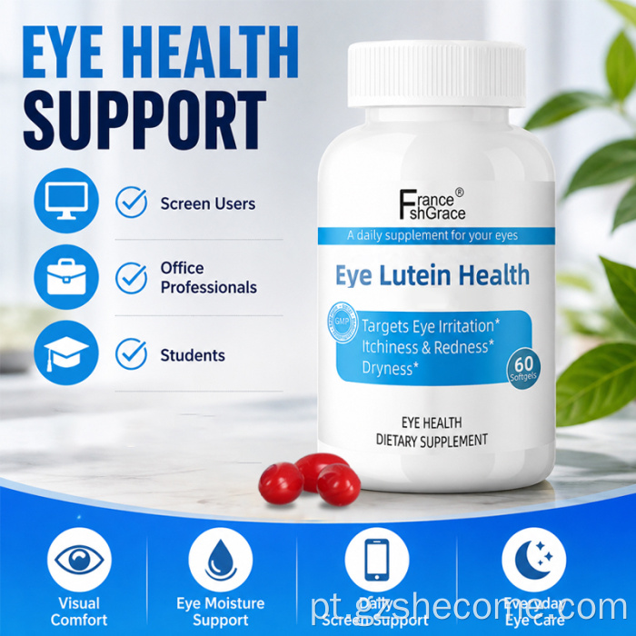 Shecome Eye Lutein Health Softgels Suporte para secura